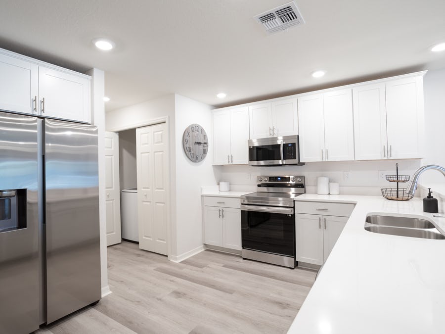 Gourmet kitchen features in a new townhome for sale at Terrace at Walden Lake