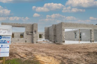 A quick move-in home in Florida that is under construction
