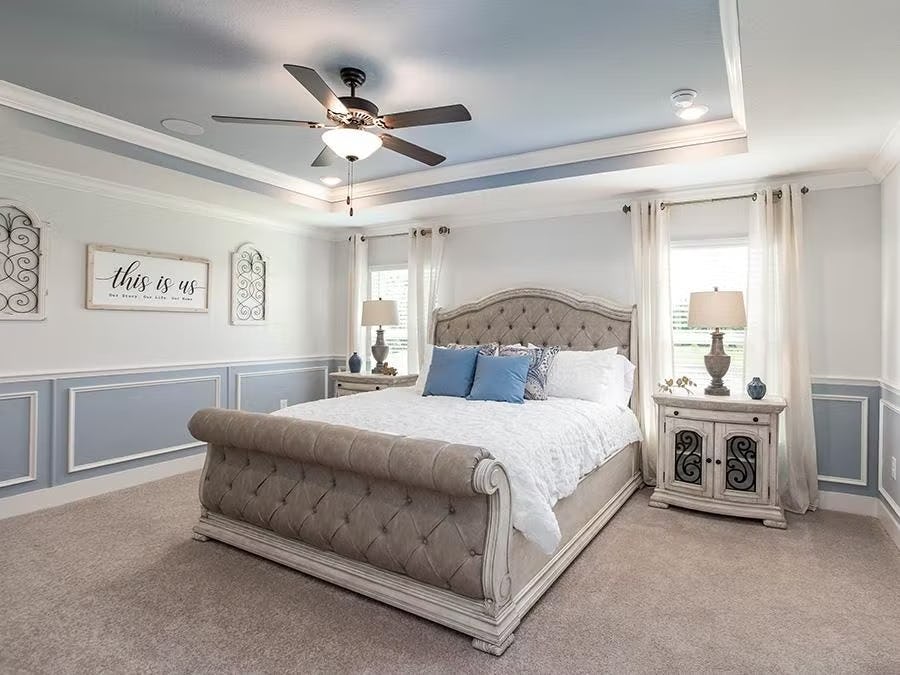 Owner's suite in the new Mulberry, FL model home