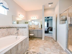 Personalize your bathroom design at the Highland Homes Personal Selection Studio