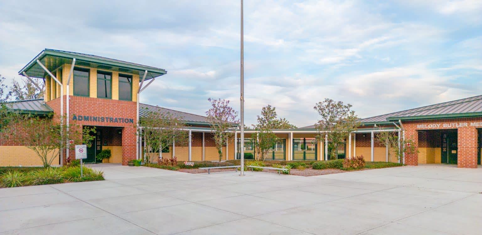 Children at Touchstone are zoned to attend Spessard L. Holland Elementary School