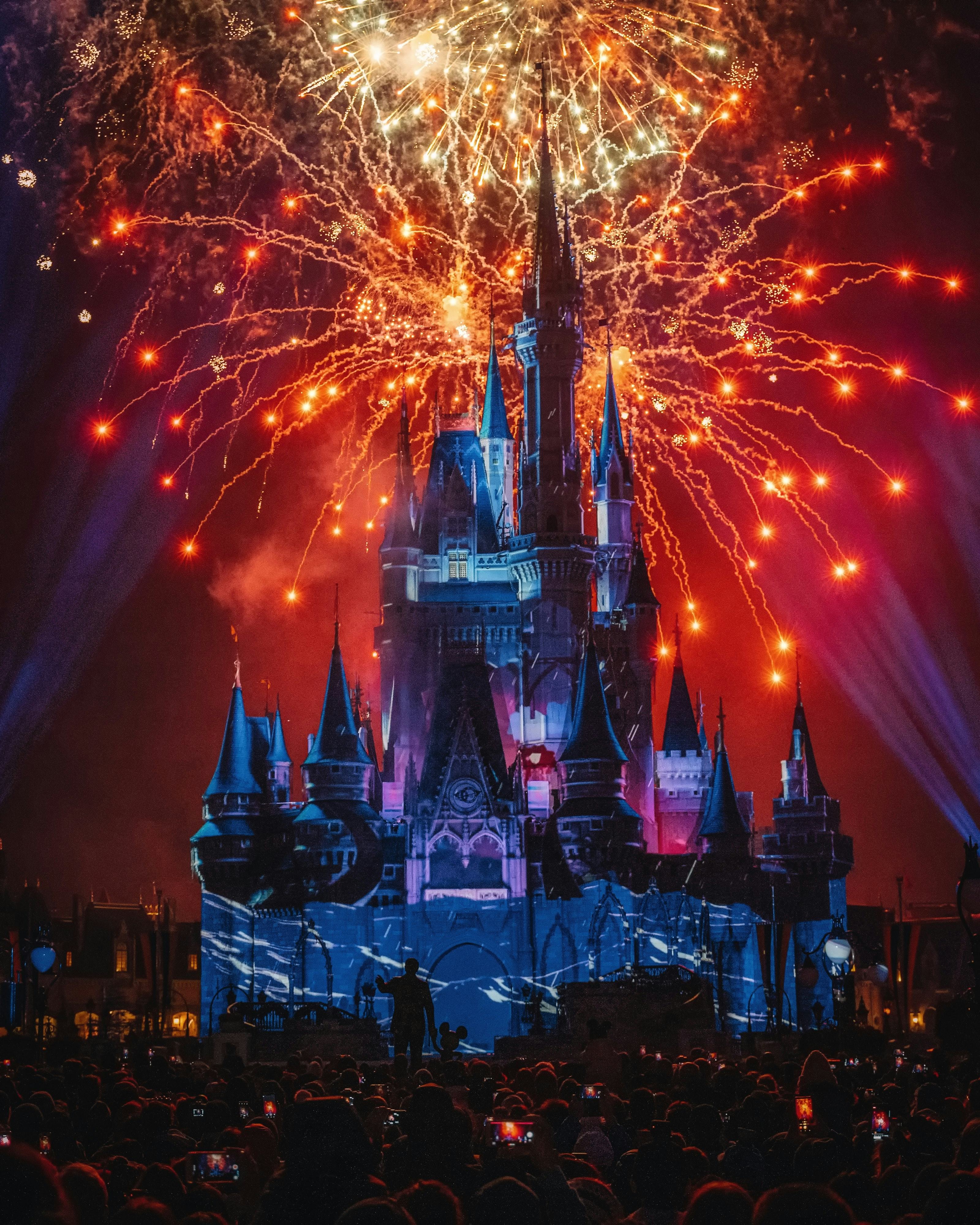 Cinderella's Castle at Walt Disney World's Magic Kingdom Theme Park