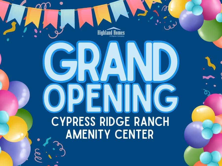 /Food, Fun, & First Looks - Cypress Ridge Ranch Amenity