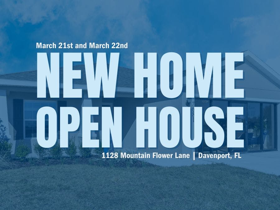 /New Home Open House in Davenport