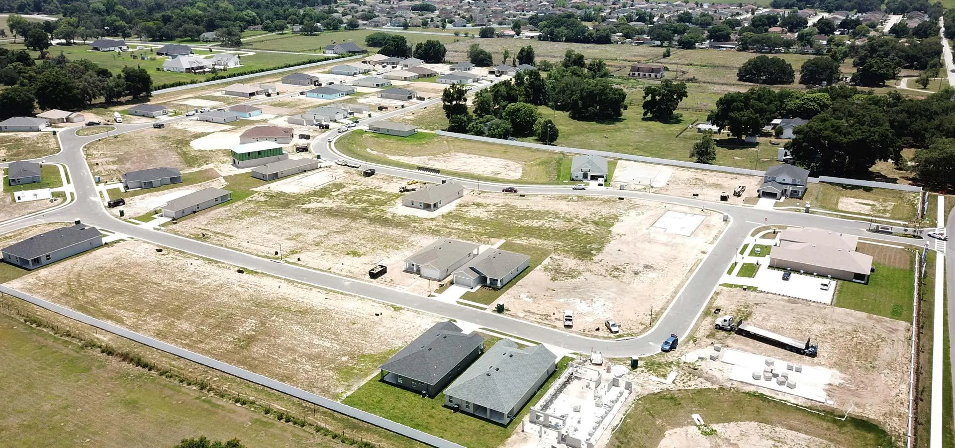 Aerial view of Aniston
