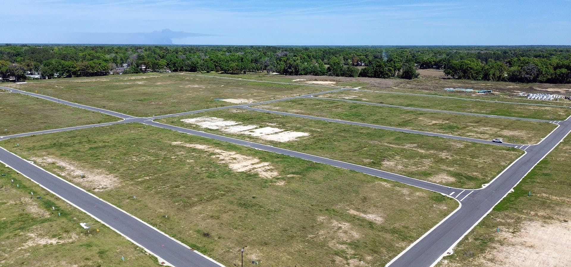 Aerial of Bennah Oaks in Belleview, FL