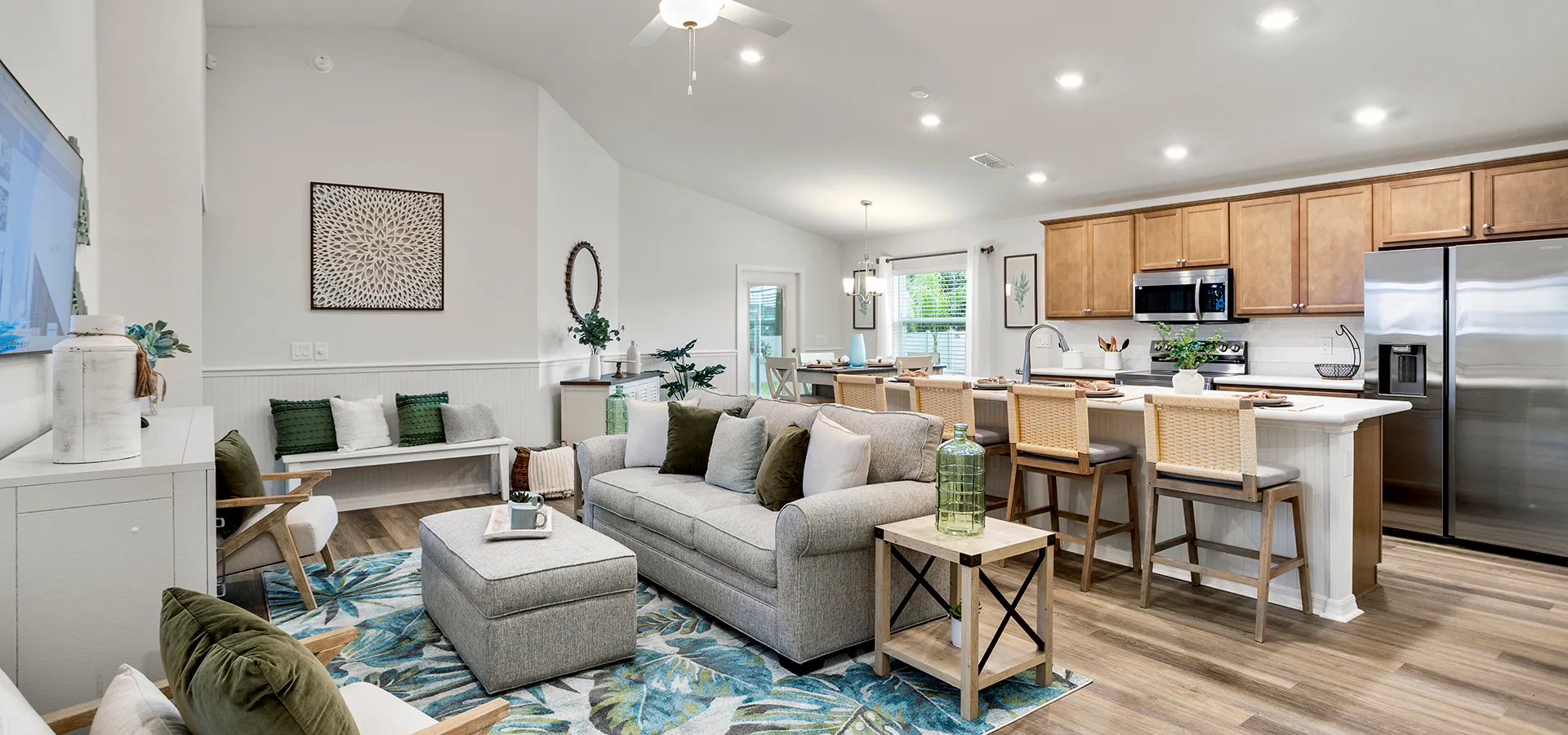 Model home at Bradbury Creek in Haines City, FL