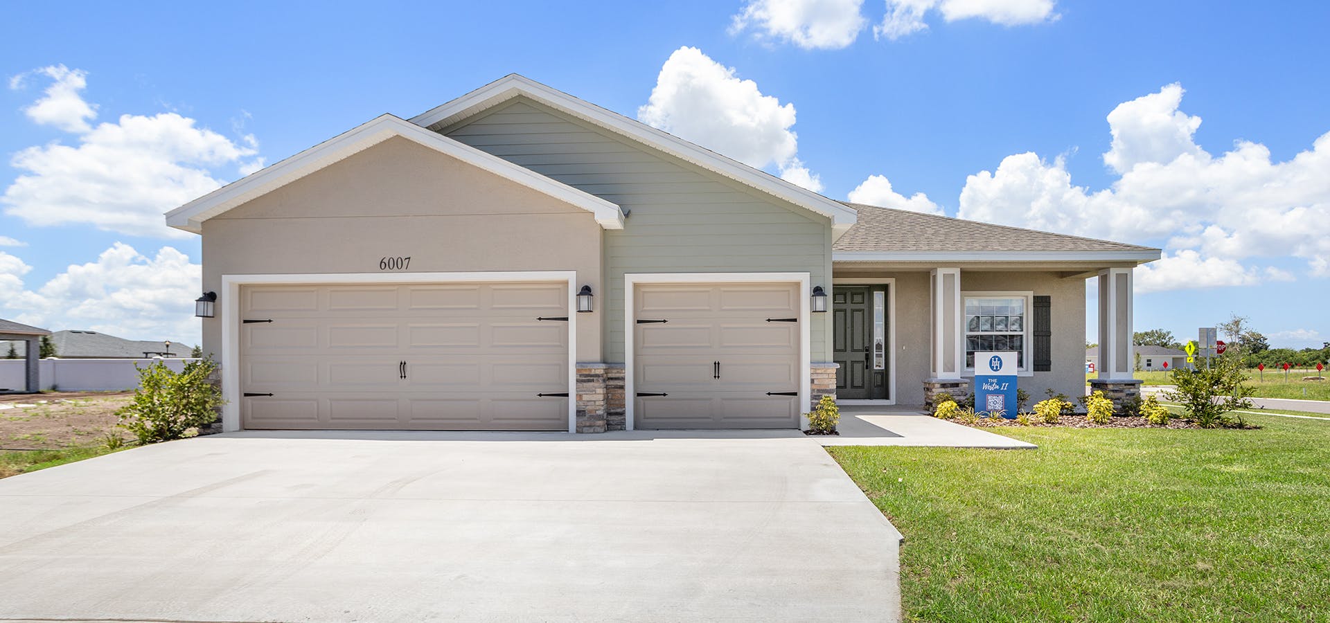 Exterior of the Westin II by Highland Homes in Wimauma, FL