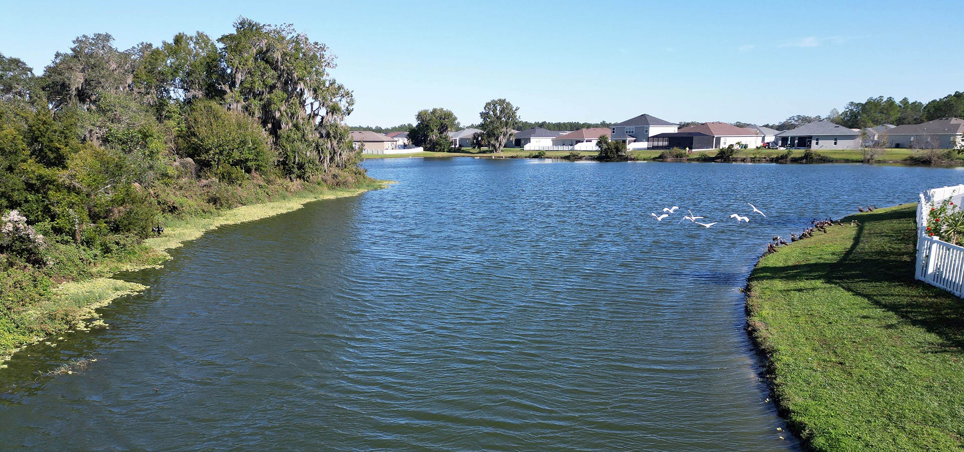 Waterfront homes in Stonebridge at Chapel Creek