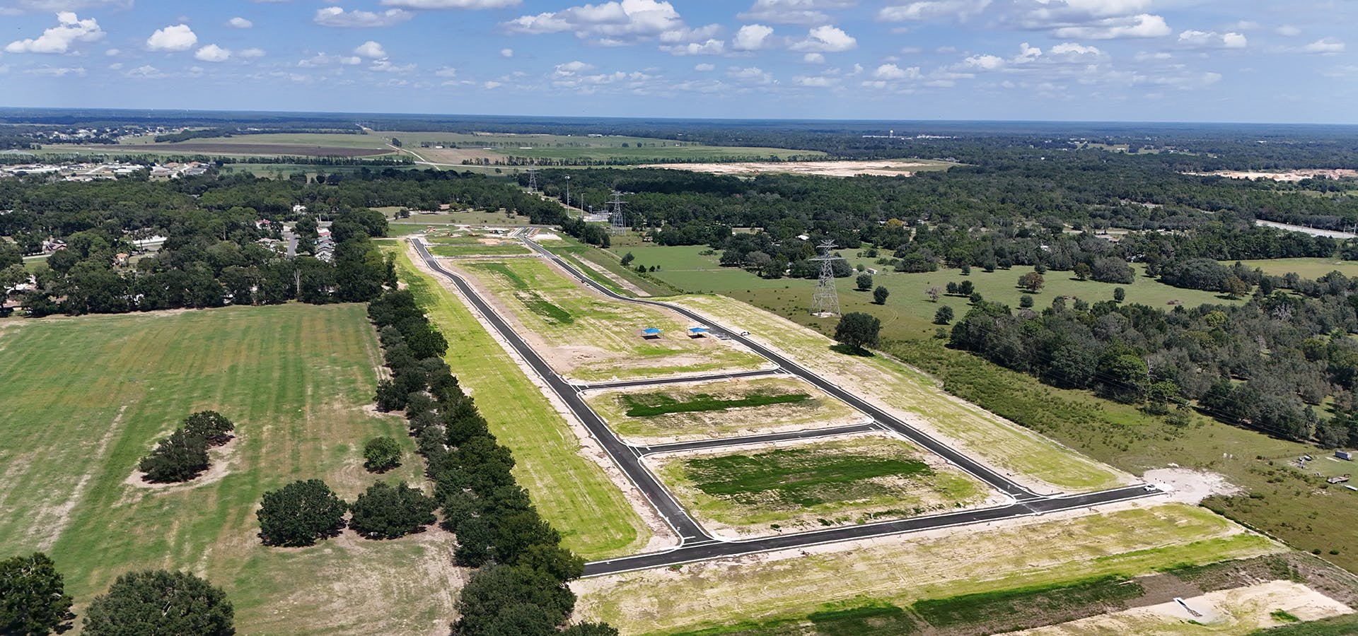 Aerial of Vista Trace in Belleview, FL