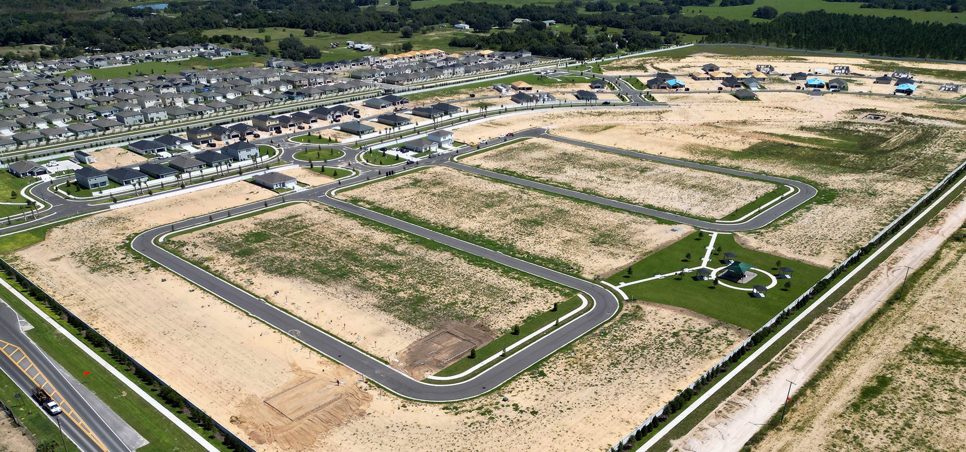 Aerial of Gracelyn Grove in Haiens City