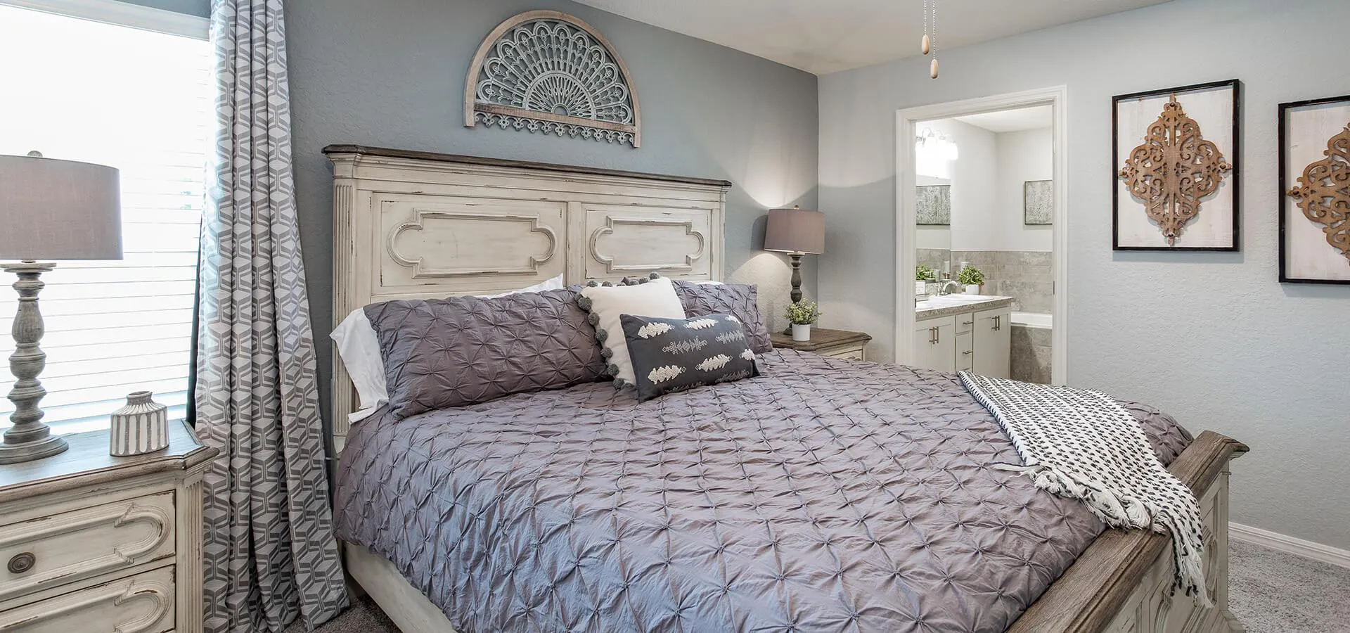 Owner's Suite of Orchid Floorplan at Aniston New Home Community