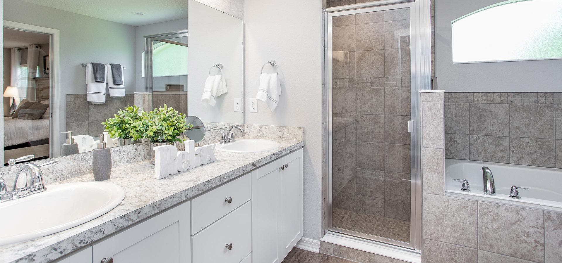 Owner's Bath with walk-in shower area