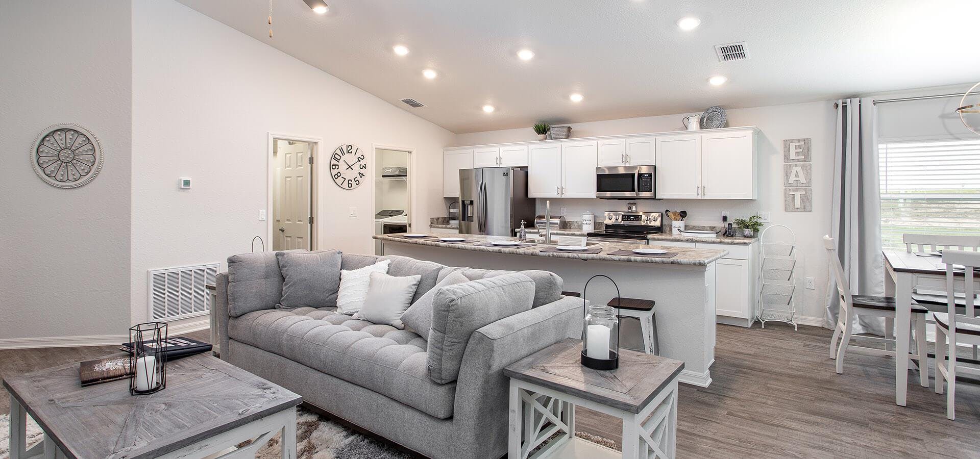 Parker floorplan gathering room in Davenport FL