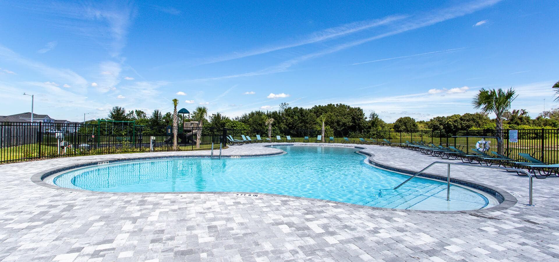 Pool amenity at Ridgewood in Riverview, FL
