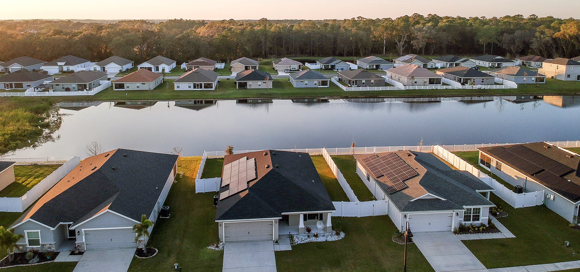 Waterfront homes in Zephyrhills