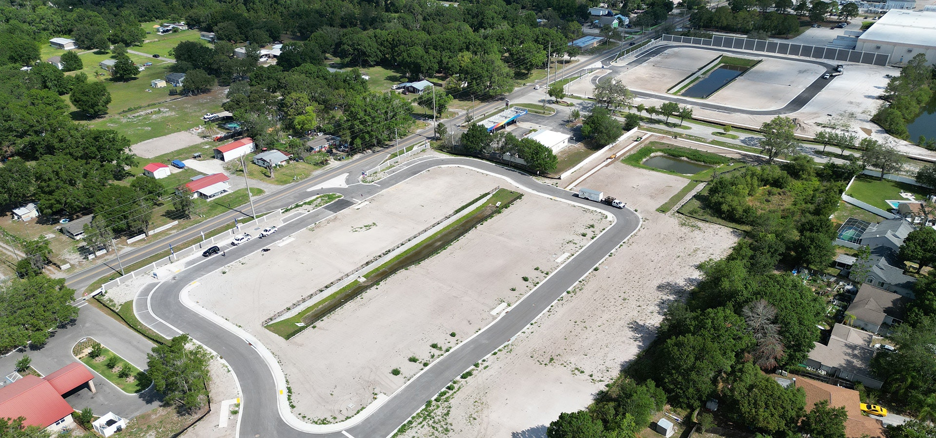 Aerial of Terrace at Walden Lake in Plant City