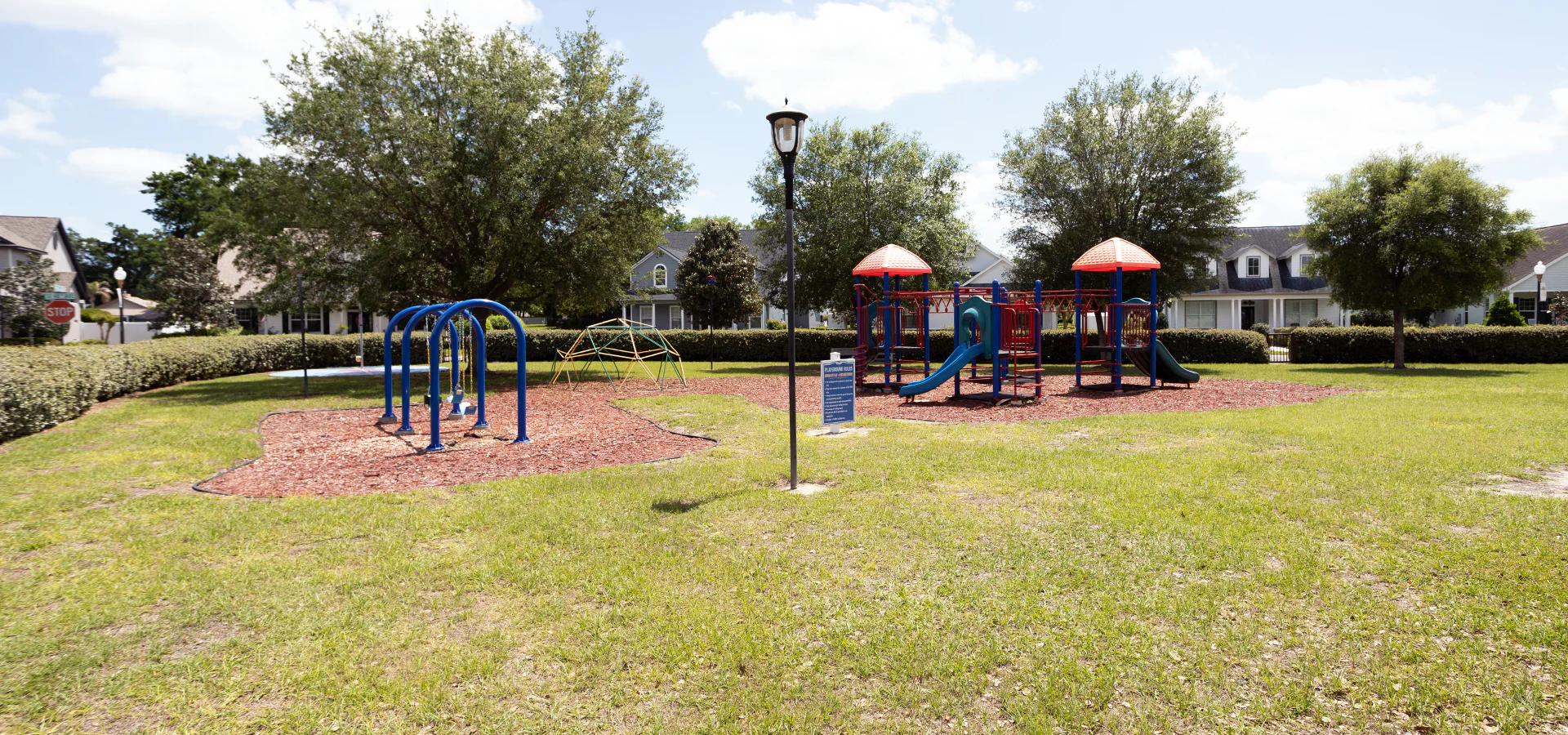 Playground in The Commons park in The Park at The Magnolias
