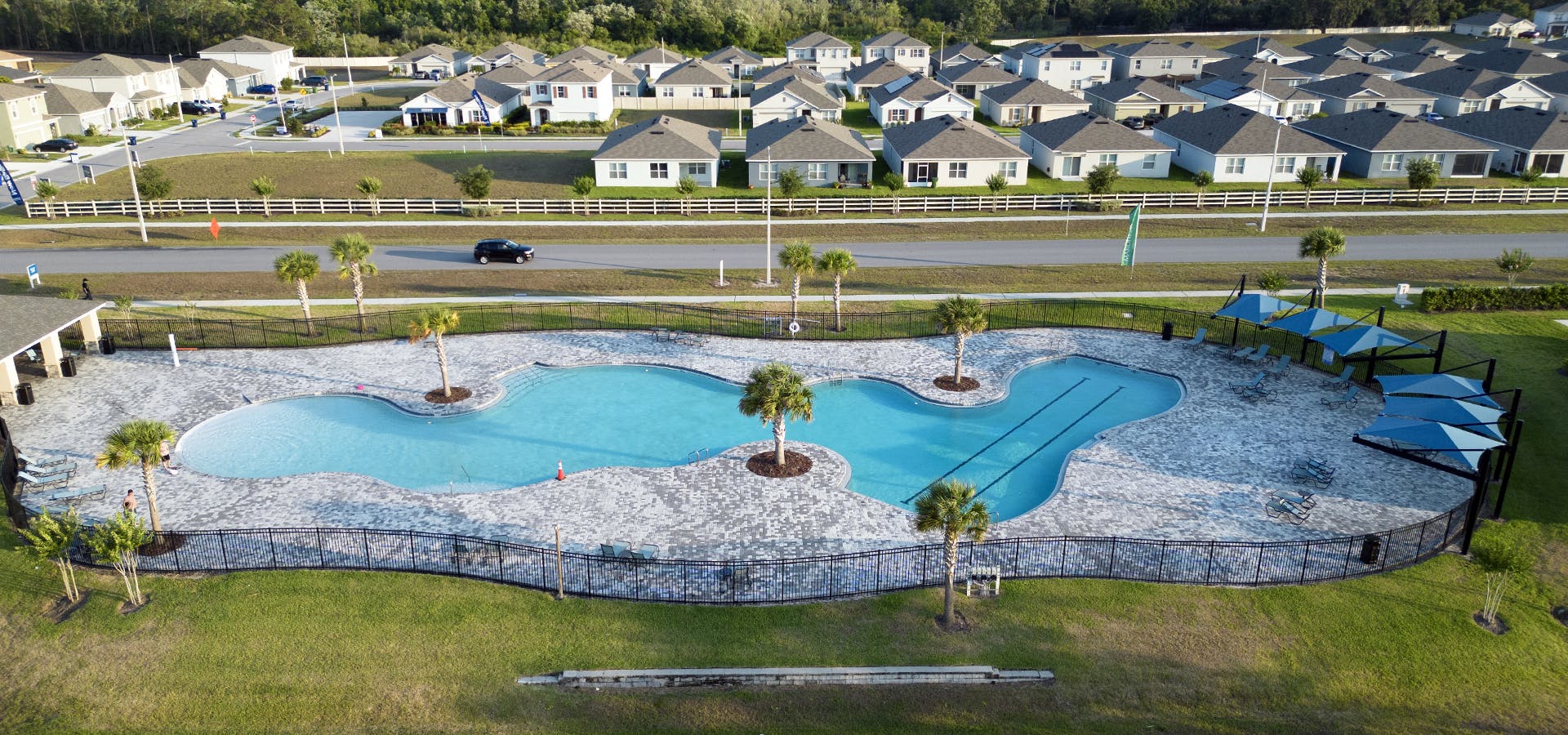 resort-style pool at VillaMar in Winter Haven, FL
