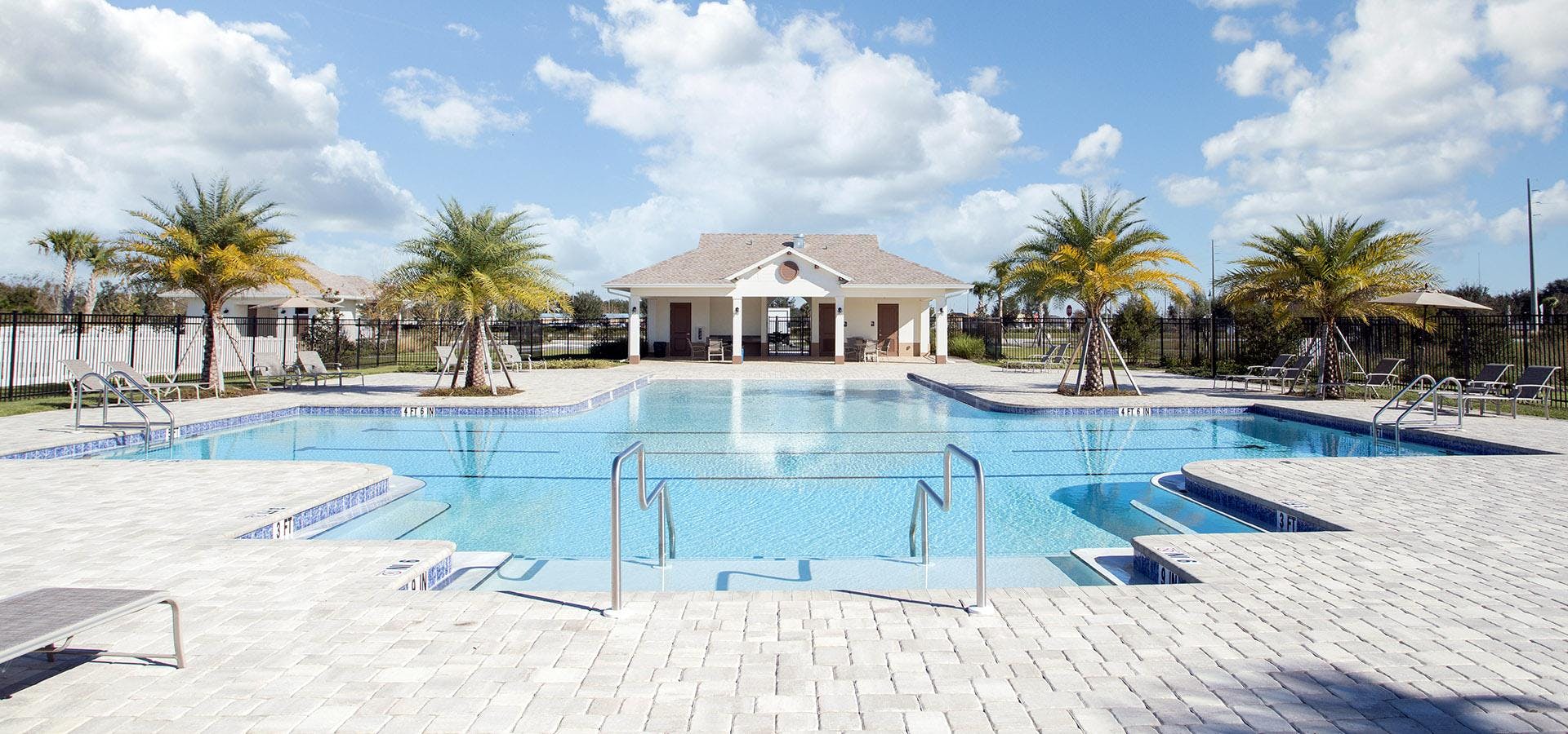 Swimming pool amenity at Stonebridge at Chapel Creek