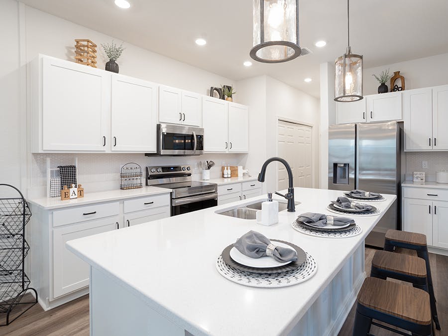White Cabinets