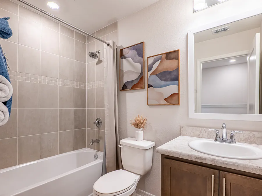 Room Azalea- Hall Bath Page