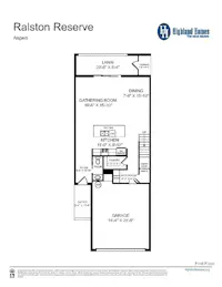 Aspen - First Floor