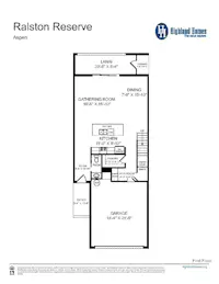 Aspen - First Floor