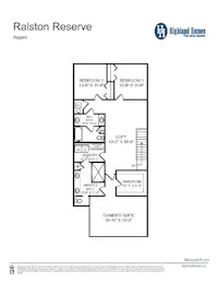 Aspen - Second Floor