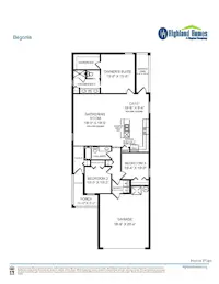Begonia - Home Layout