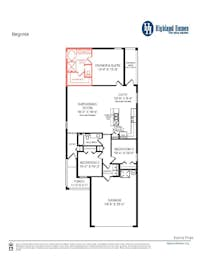 Begonia - Home Layout