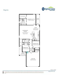 Begonia - Home Layout