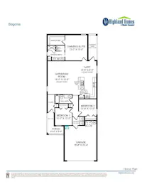 Begonia - Home Layout