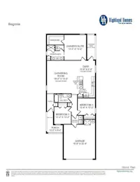 Begonia - Home Layout