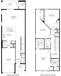 Daisy Townhome - Home Layout