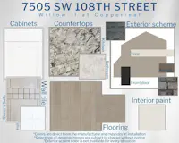 Willow II - Colors for this home