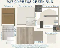 Parker - Colors for this home