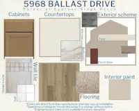 Parker - Colors for this home