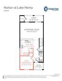 Catalina - First Floor