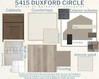 Monroe - Colors for this home 