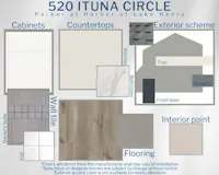 Parker - Colors for this home