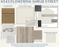 Shelby II - Colors for this home 