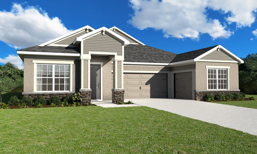 Monroe 55 Plus - Elevation B