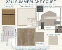 Summerlyn II - Colors for this home