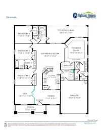 Savannah - Home Layout