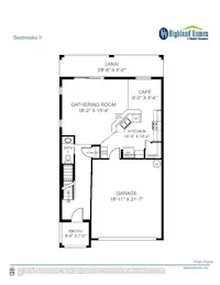 Seabrooke II - First Floor