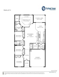 Shelby - Home Layout 