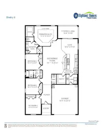 Shelby II - Home Layout