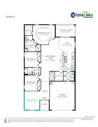 Shelby II - Home Layout