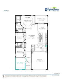 Shelby II - Home Layout